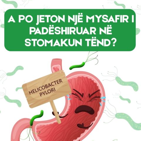 A po jeton një mysafir i padëshiruar në stomakun tënd?